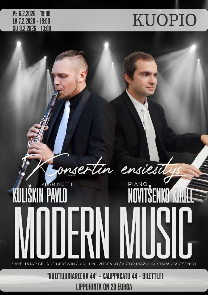 Modern Music : konsertti klarinetille ja pianolle