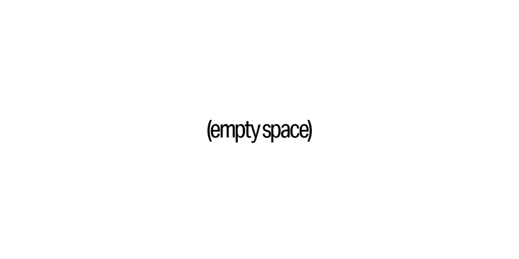 Anti Festivaali : Tomi Leppänen (empty space)